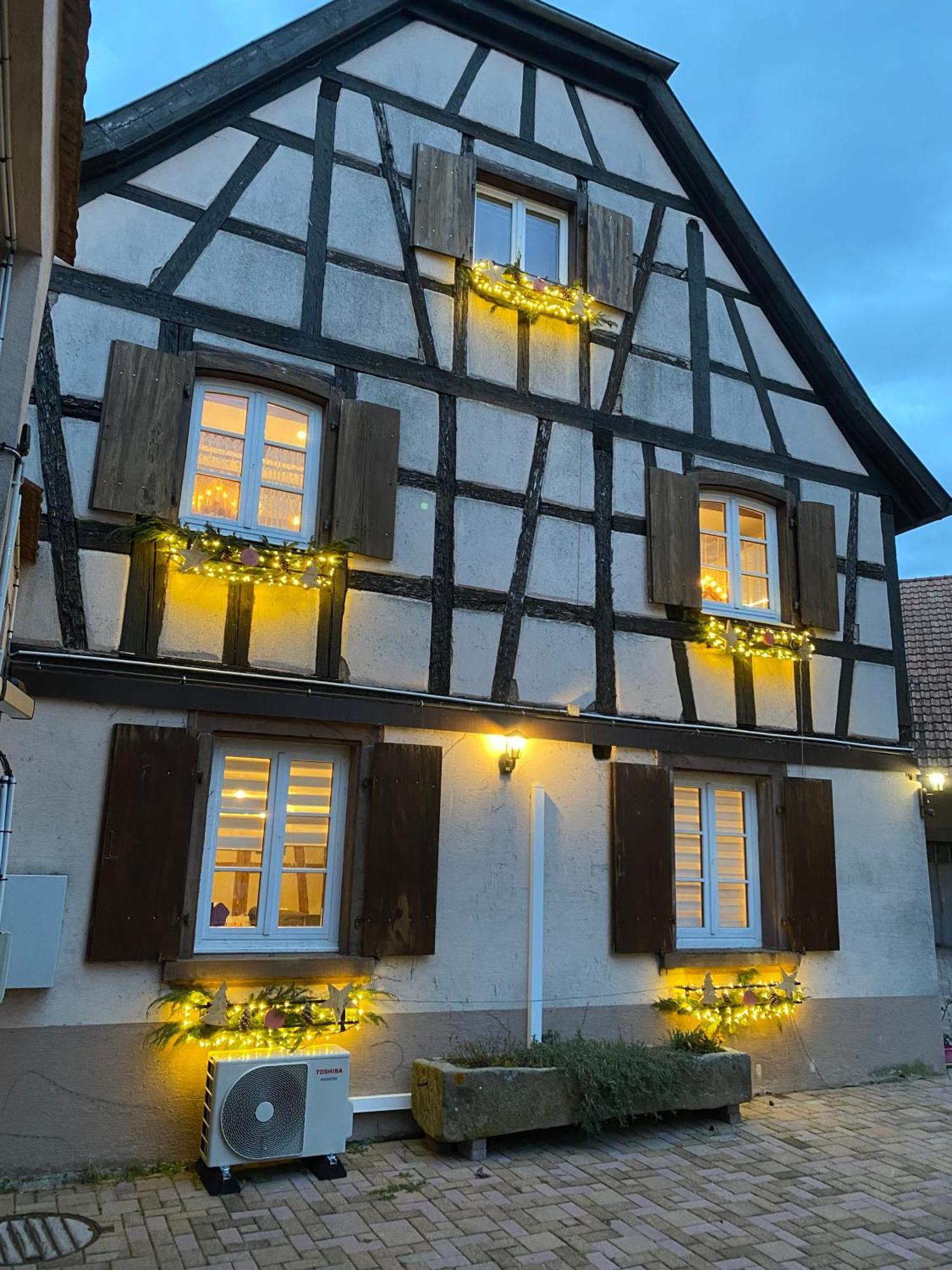 Apartament Le 128, Duplex Alsacien 10 Personnes, Piscine Horbourg Zewnętrze zdjęcie